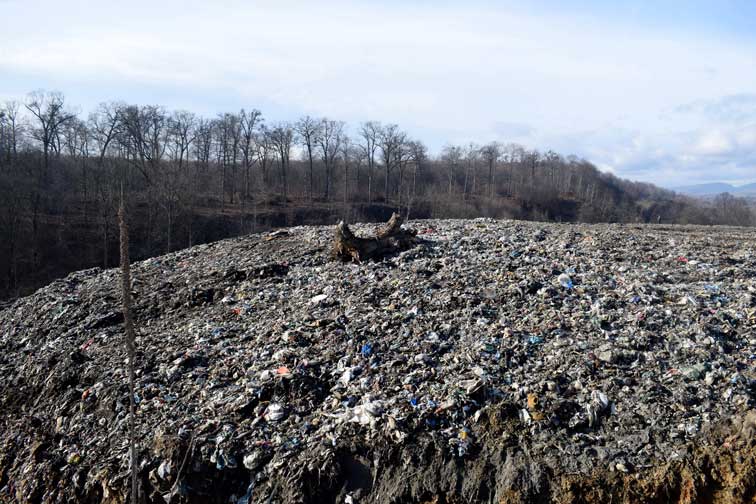 Vizită la groapa de deșeuri din Măldărești